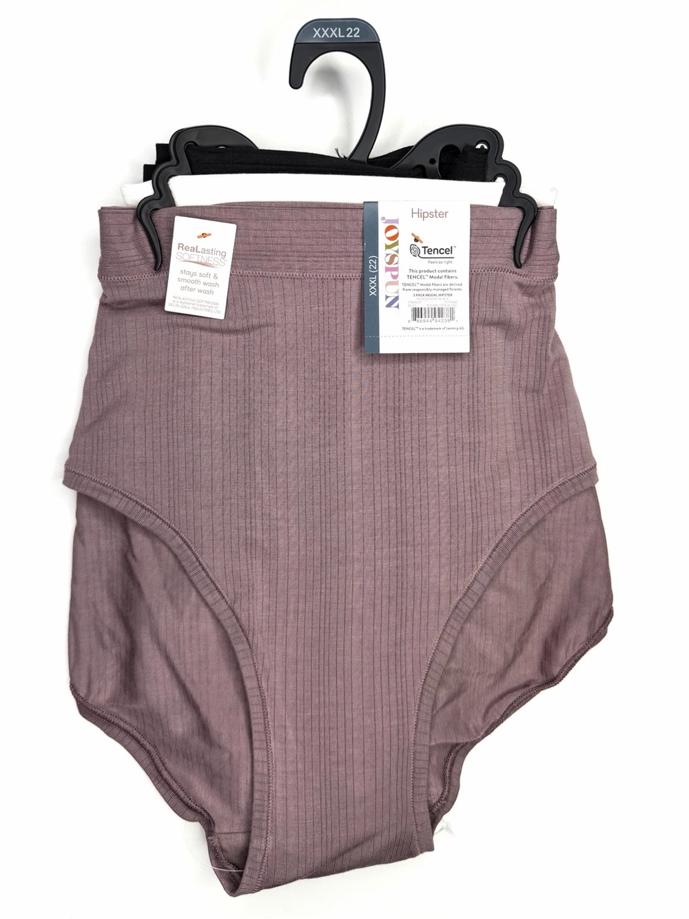 Joe's Jeans Ribbed High-Waist Hipster Bottoms in Mauve